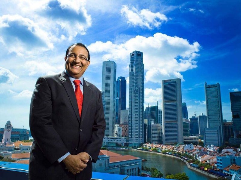 professional corporate portrait photography for Singapore minister, tuckys Photography