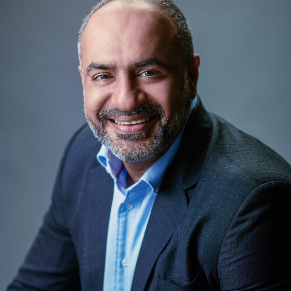 Studio portrait corporate headshot with Warner Bros. Discovery in Singapore. Corporate photography for India, Southeast Asia n Korean Leadership team.