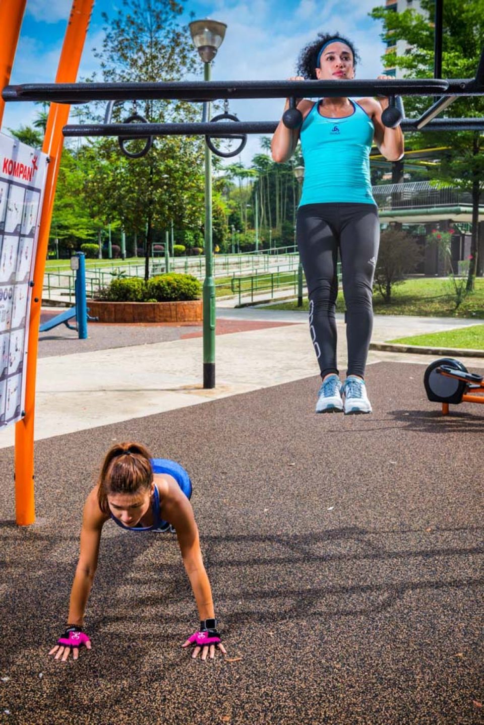 Fitness equipment photo shoots ion location with studio lighting. Professional product shoot — singapore commercial photographer, corporate photographer singapore