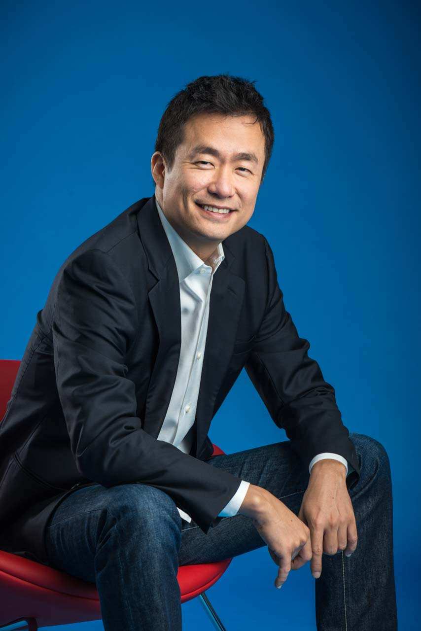 Ebay Corporate portrait photography services in studio setup.
