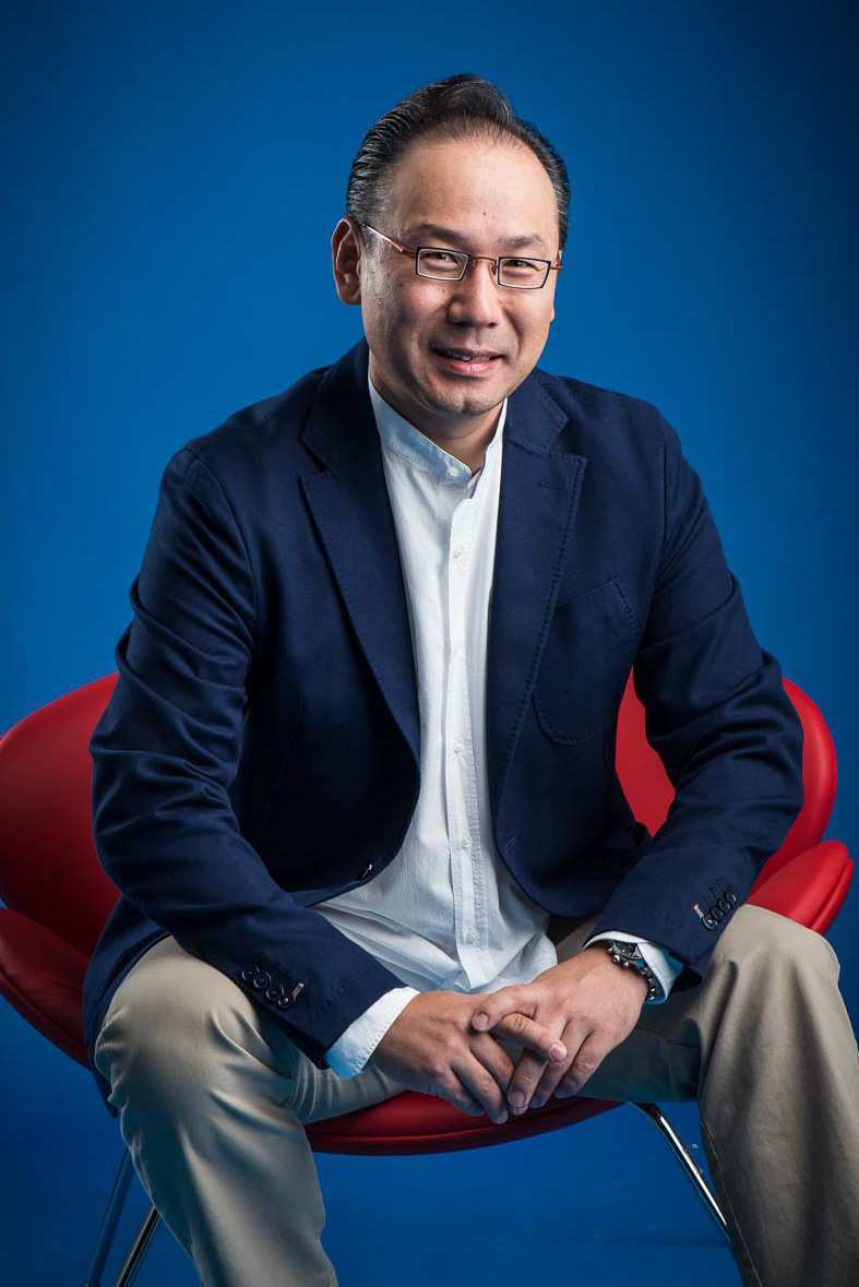Ebay Corporate portrait photography services in studio setup.